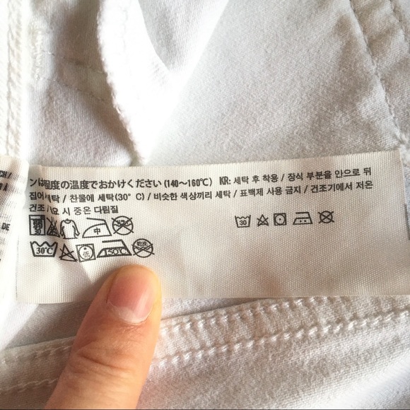 Hollister mid-low rise white super skinny Jean 3R - Picture 10 of 10